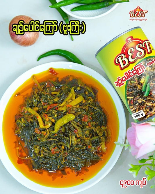 Best ချဉ်ပေါင်ကြော် ဘူးကြီး 390 g